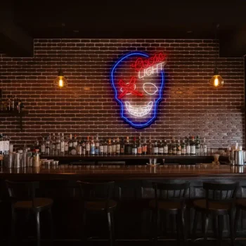 cool neon skull signs stylish decor for unique spaces fashion forward.webp