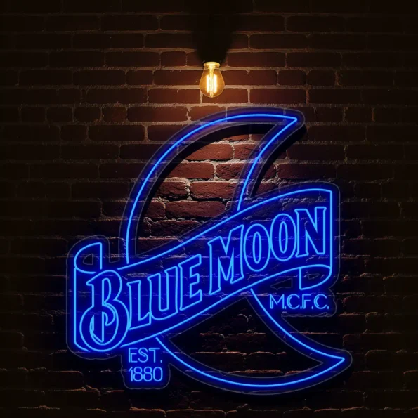discover stunning blue moon neon signs for your home decor high quality.webp