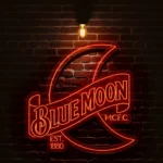 discover stunning blue moon neon signs for your home decor best selling.webp