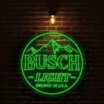 illuminate your space with busch light neon sign dcor best selling.webp