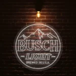 illuminate your space with busch light neon sign dcor best selling.webp