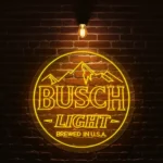 illuminate your space with busch light neon sign dcor best selling.webp