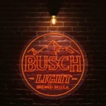 illuminate your space with busch light neon sign dcor best selling.webp