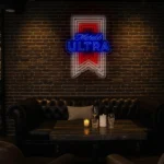 michelob ultra neon sign design bright bold and stylish decor best selling.webp
