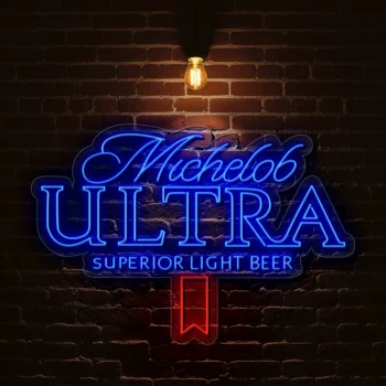 michelob ultra neon sign illuminate your space with style best selling.webp
