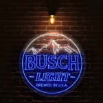 stunning busch light neon sign for ultimate bar decor best selling.webp