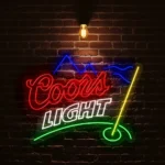 coors neon beer signs