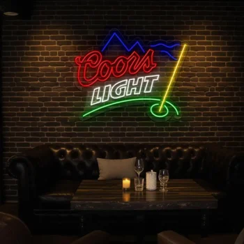 stunning coors light neon sign for bar and home decor lovers fashion forward.webp