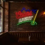 stunning coors light neon sign for bar and home decor lovers best selling.webp