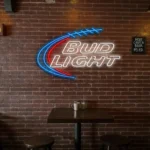 stunning neon bud light sign for sports bars and home decor best selling.webp