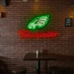 stunning neon signs eagles and budweiser for your space decor best selling.webp