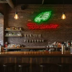 stunning neon signs eagles and budweiser for your space decor best selling.webp