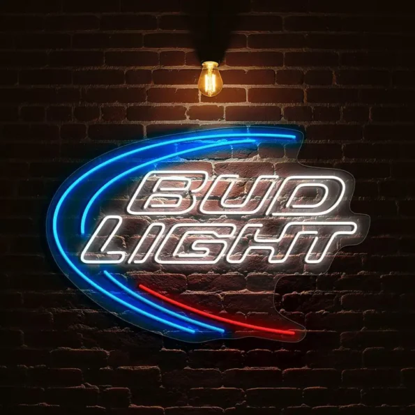 bud light neon signs