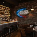 stylish bud light neon sign eye catching bar decor idea best selling.webp