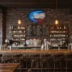 stylish bud light neon sign eye catching bar decor idea best selling.webp
