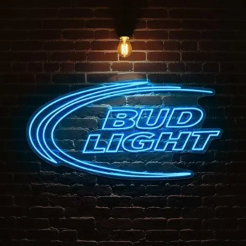 stylish bud light neon sign for bars and home decor best selling.webp