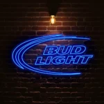 stylish bud light neon sign for bars and home decor best selling.webp