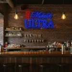 stylish michelob ultra neon sign for home bar decor best selling.webp
