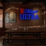 stylish michelob ultra neon sign for home bar decor best selling.webp