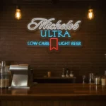 stylish michelob ultra neon sign for low carb beer lovers best selling.webp
