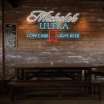 stylish michelob ultra neon sign for low carb beer lovers best selling.webp