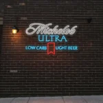 stylish michelob ultra neon sign for low carb beer lovers best selling.webp