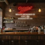stylish miller beer neon sign perfect for home bars decor best selling.webp