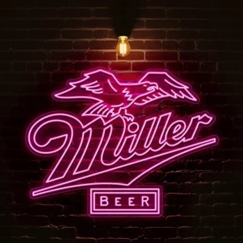 stylish miller neon sign for your bar or man cave dcor fashion forward.webp