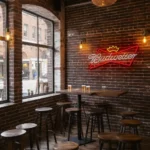 stylish neon budweiser sign for home bar or man cave decoration best selling.webp