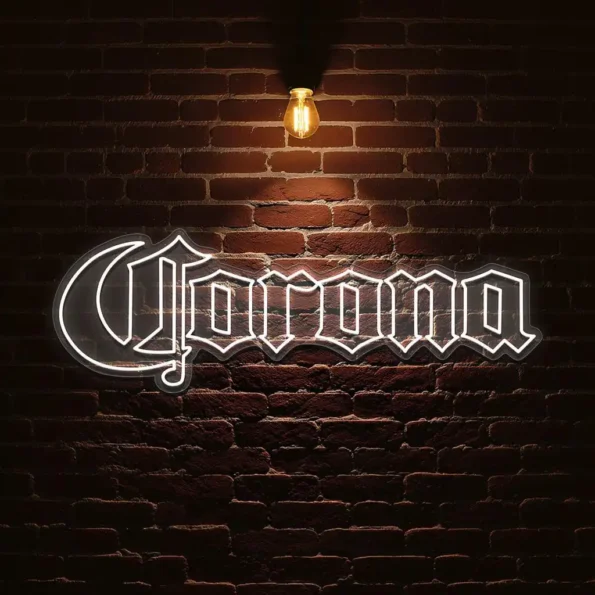 stylish neon corona sign perfect decor for any setting top rated.webp