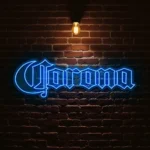 stylish neon corona sign perfect decor for any setting best selling.webp