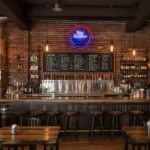 stylish neon pabst blue ribbon beer sign for unique decor best selling.webp