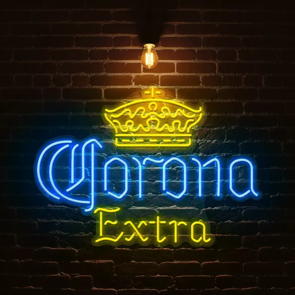 corona neon signs