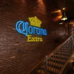 stylish neon sign design illuminate your space with corona extra best selling.webp