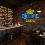 stylish neon sign design illuminate your space with corona extra best selling.webp