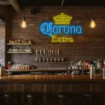 stylish neon sign design illuminate your space with corona extra best selling.webp