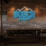 stylish neon signs for busch light illuminate your space best selling.webp