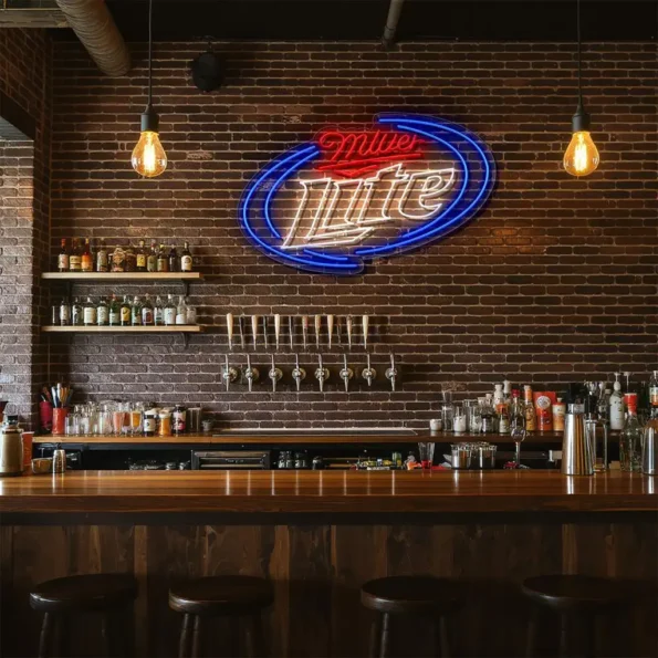 stylish neon signs for home bars illuminate your space today high quality.webp