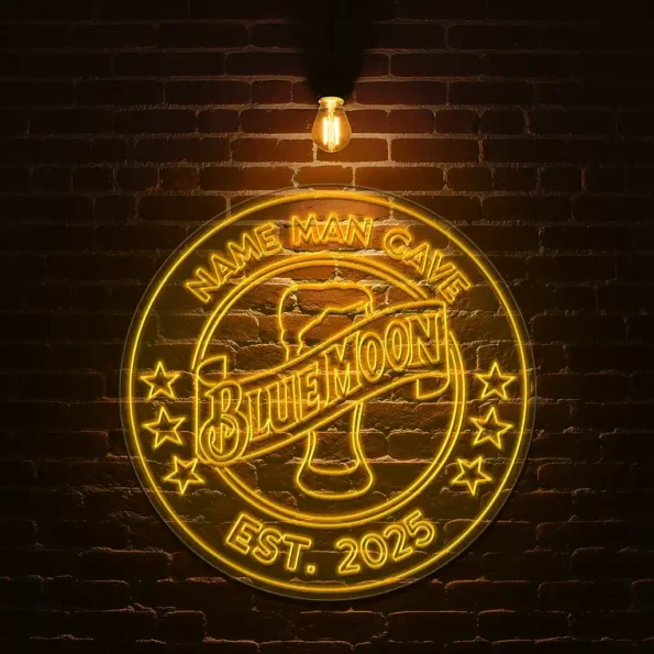 stylish neon signs for man caves custom designs options high quality.webp