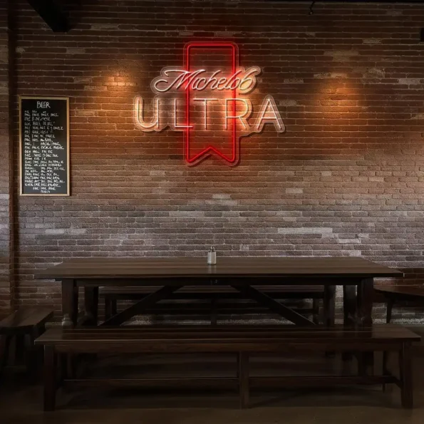 stylish neon signs illuminate your space with michelob ultra flair top rated.webp