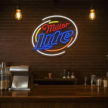 stylish neon signs illuminate your space with vintage charm fashion forward.webp