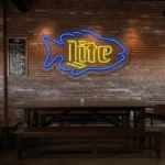 trendy neon fish sign for stylish home or business decor best selling.webp