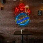 vibrant blue moon beer neon sign perfect for your bar decor best selling.webp