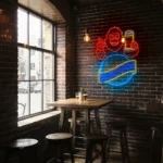 vibrant blue moon beer neon sign perfect for your bar decor best selling.webp