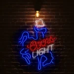 vibrant coors light neon sign for bar and home decor enthusiasts best selling.webp