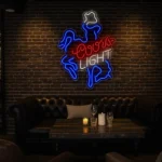 vibrant coors light neon sign for bar and home decor enthusiasts best selling.webp