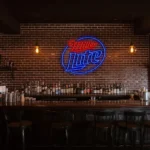 vibrant miller lite neon sign perfect bar decor ambiance best selling.webp