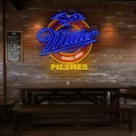 vibrant miller pilsner neon sign perfect for retro decor lovers best selling 1.webp
