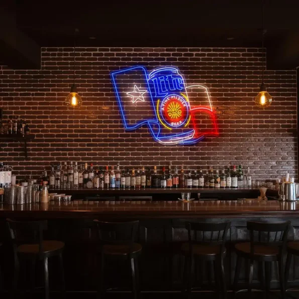 vibrant neon beer sign inspired by texas culture and craftsmanship fashion forward.webp