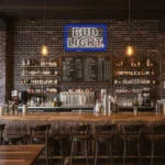 vibrant neon bud light sign for stylish bar or man cave decor best selling.webp